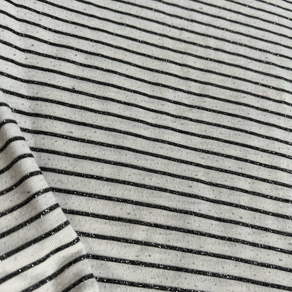 Primark Kids Black and White Striped Long Sleeve Tee - Picture 3 of 5